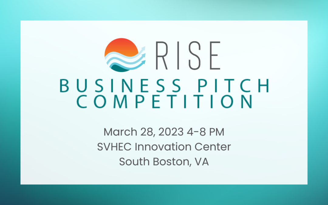 RISE Business Pitch Competition set for March 28 in South Boston