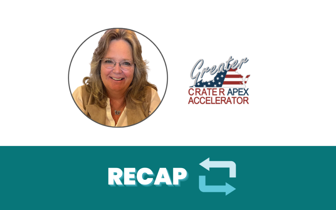 RECAP: October 2023 Grapevine Meetup for Entrepreneurs and Businesses – Featuring Lynne Mann of the Crater APEX Accelerator & Procurement Technical Assistance Center (PTAC)