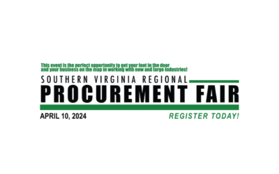 Registration is OPEN for the Southern Virginia Regional Procurement Fair