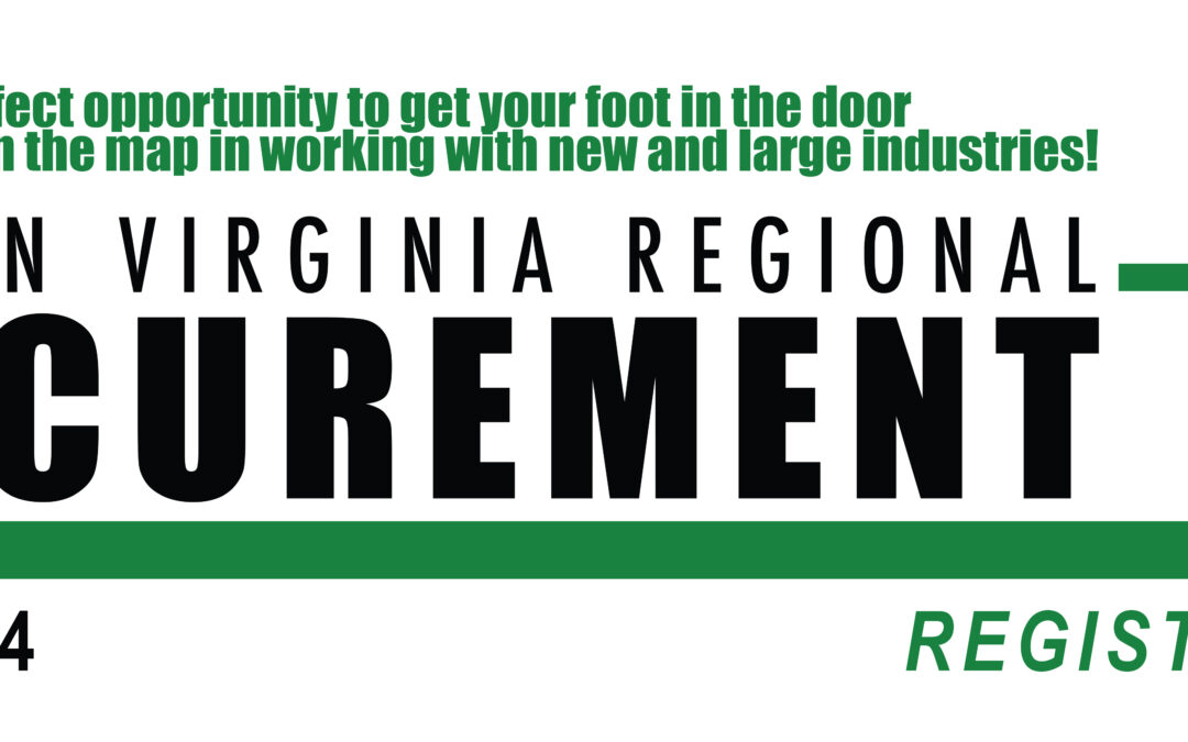 Registration is OPEN for the Southern Virginia Regional Procurement Fair