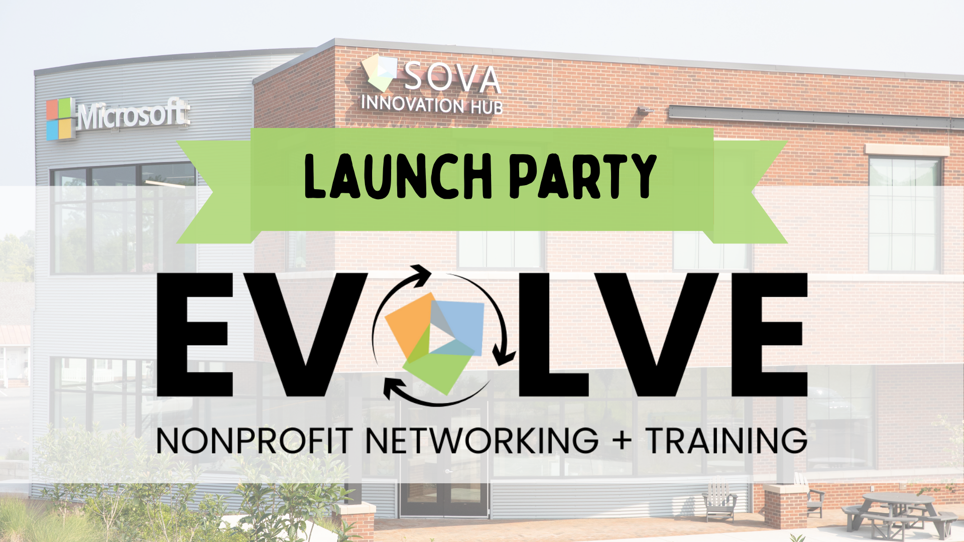 EVOLVE Launch Party Event Banner Evolve