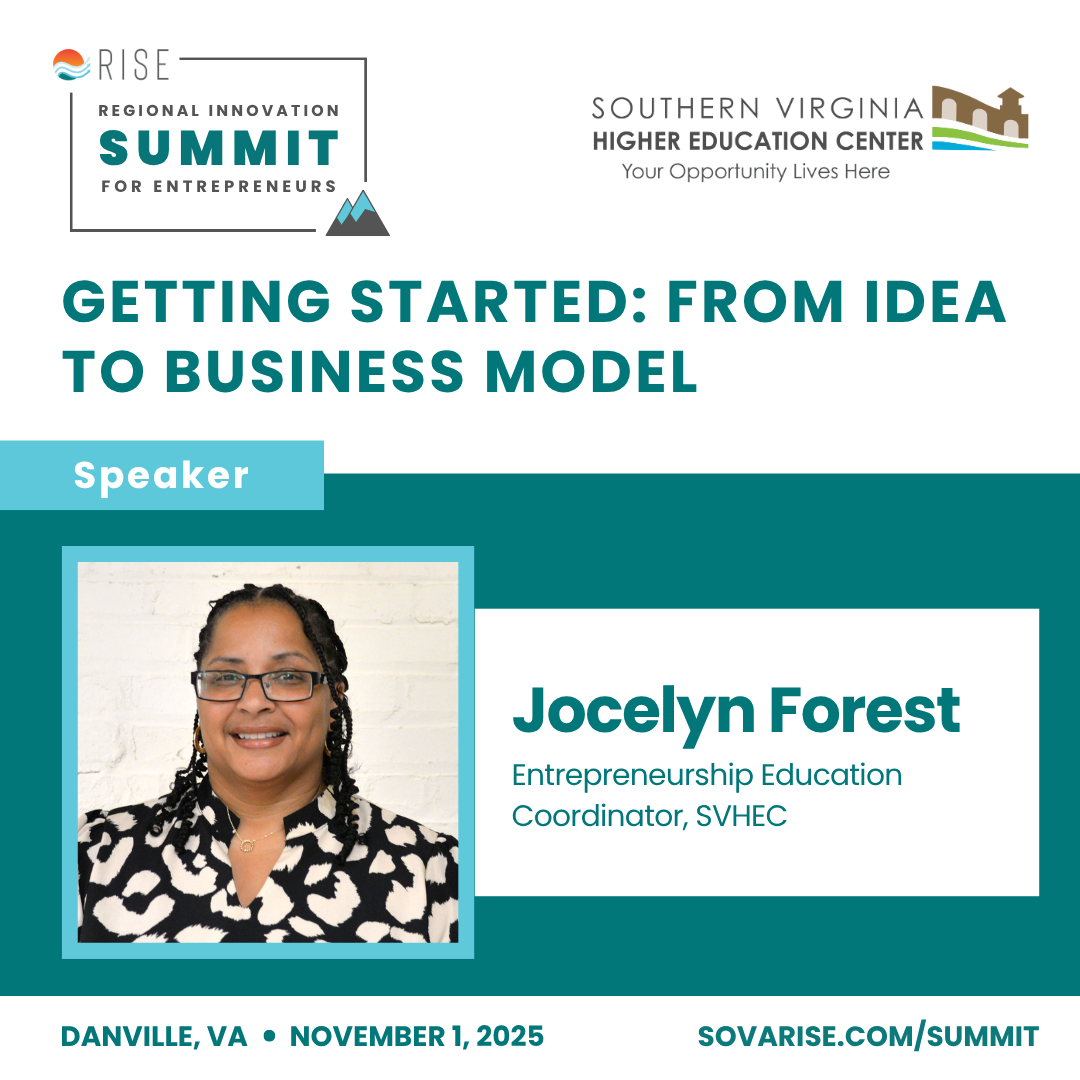 Michael Scales Workshop Essential Financial Skills for Entrepreneurs RISE Summit October 2024 Danville VA