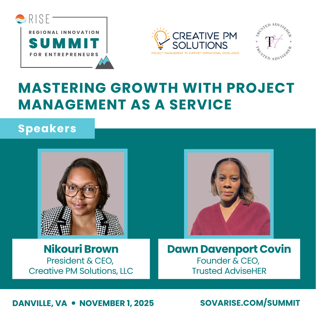 Workshop - Brown & Covin Michael Scales Workshop Essential Financial Skills for Entrepreneurs RISE Summit October 2024 Danville VA