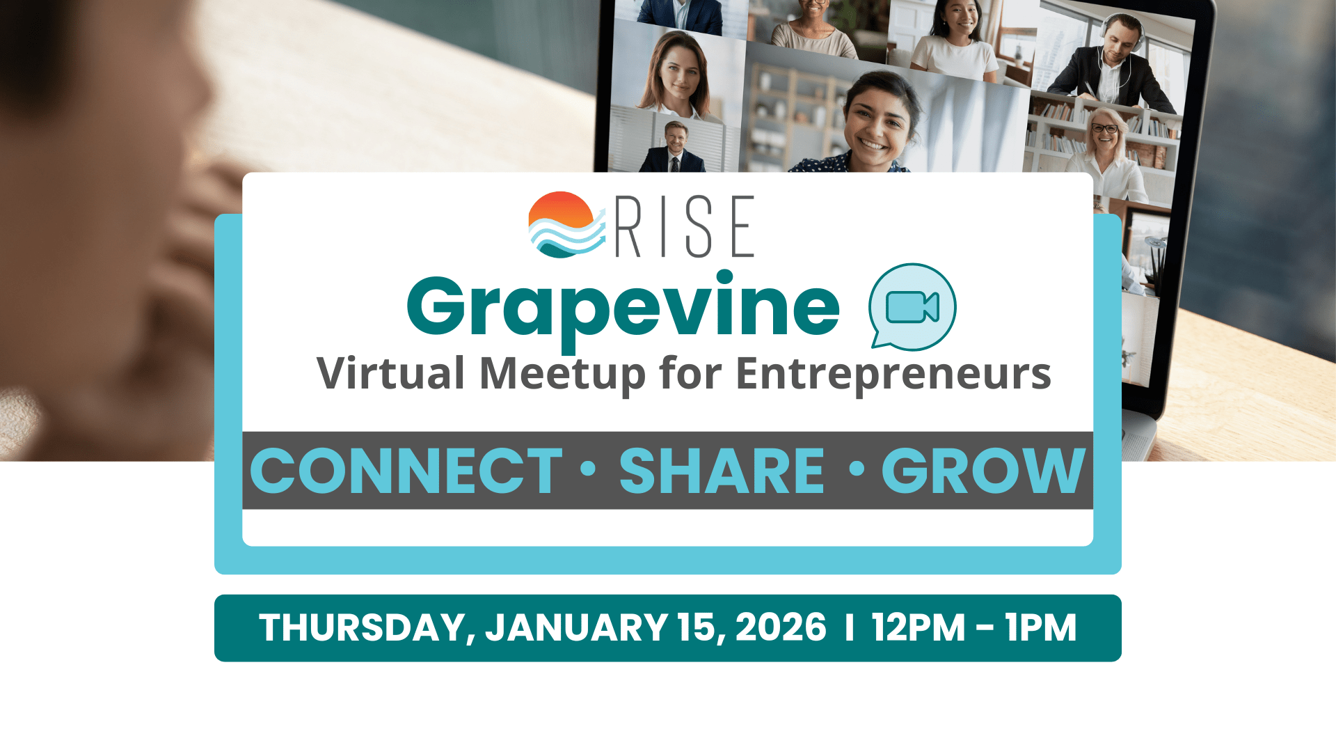 Grapevine Virtual Meetup for Entrepreneurs January 2026