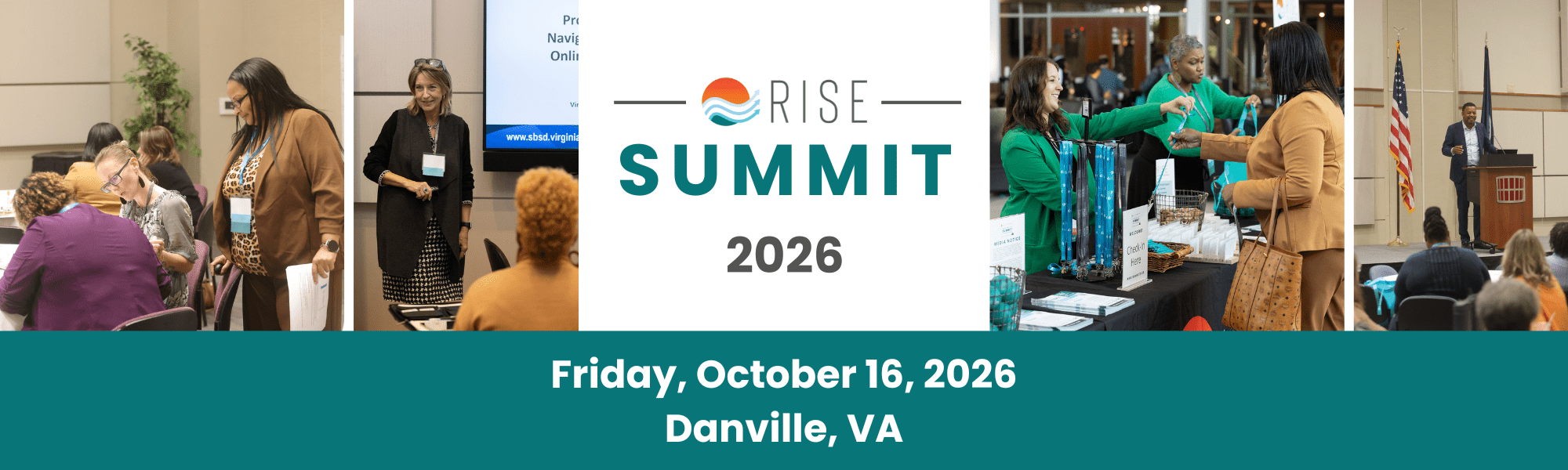 RISE 2025 website header image