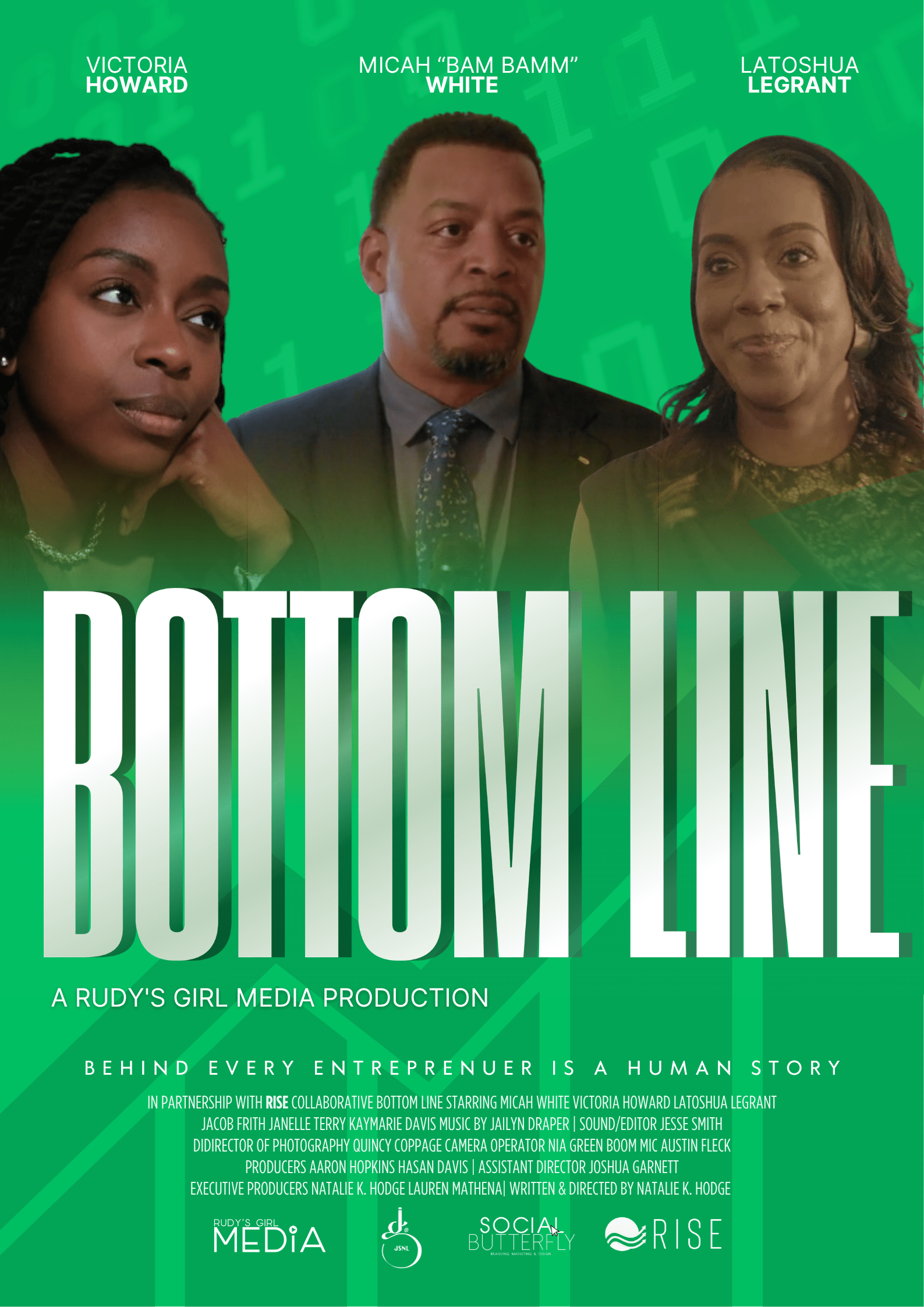 Bottom Line Poster-vertical